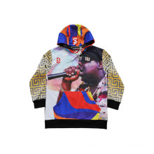 Sudadera con capucha de deporte de moda joven Popular Hip Hop Hoodie Shirt (H5017)